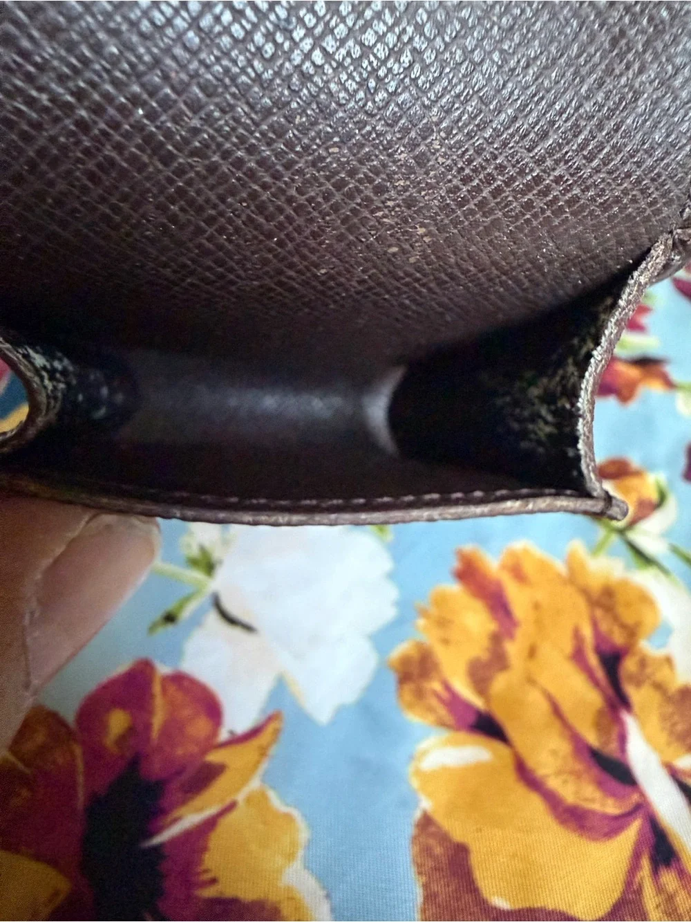 Louis Vuitton Brown Damier Cigarrete/lipstick holder.